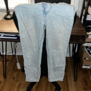 Light blue princess Polly high waisted jeans